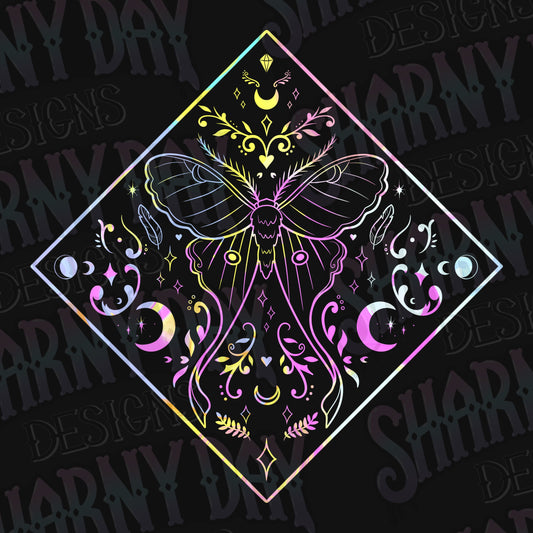 Luna Moth Lines non-exclusive PNG