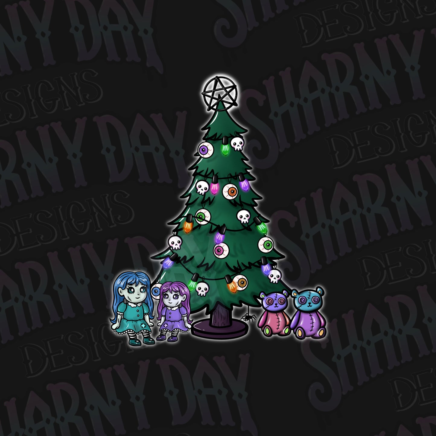 Festive Nightmare Toy Store non-exclusive PNG Bundle