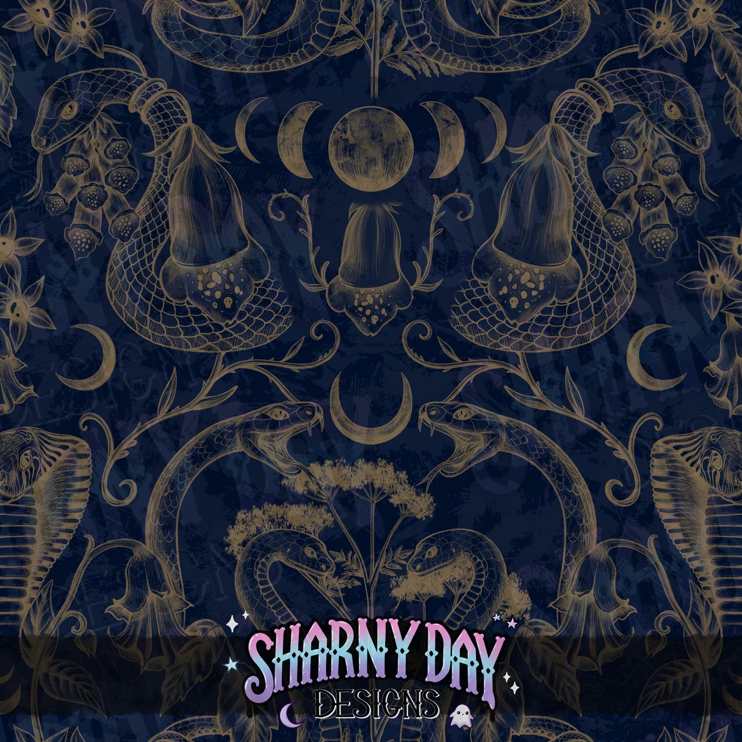 Poison Garden Limited Seamless Pattern