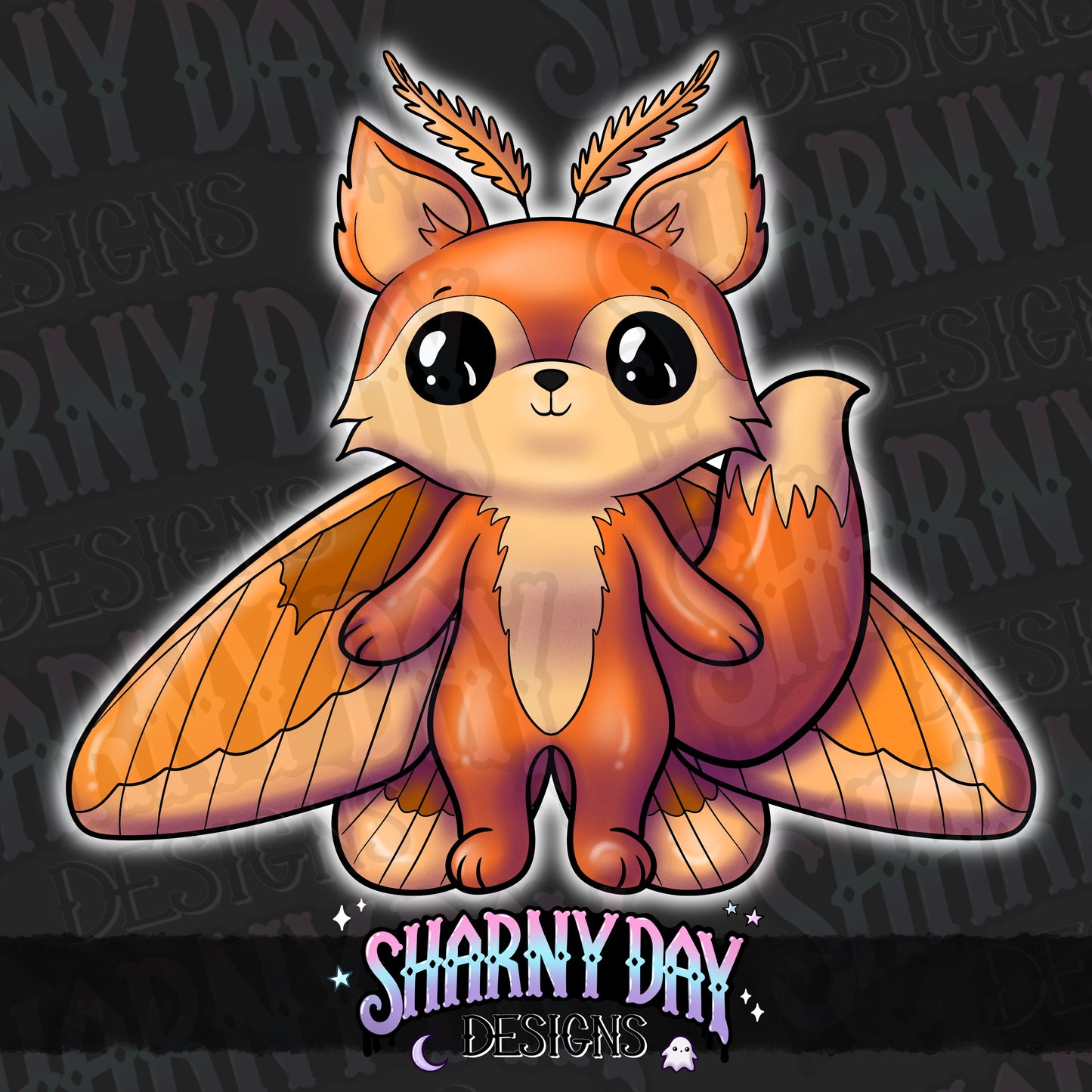 HEXTOBER - Moth Fox non-exclusive PNG