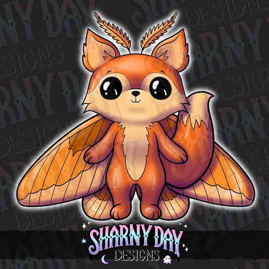 HEXTOBER - Moth Fox non-exclusive PNG