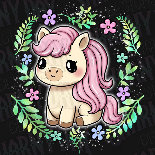 Kawaii Pony non-exclusive PNG