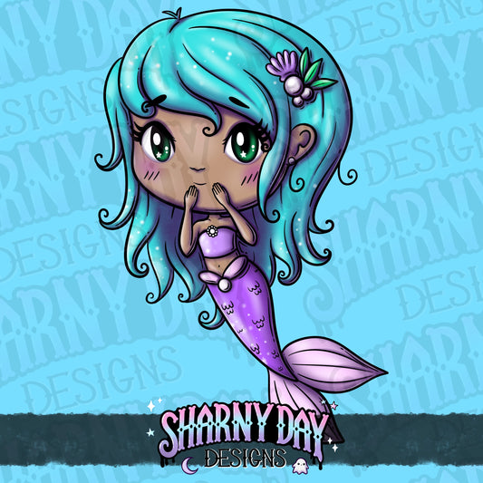 Kawaii Mermaid Friends non-exclusive PNG