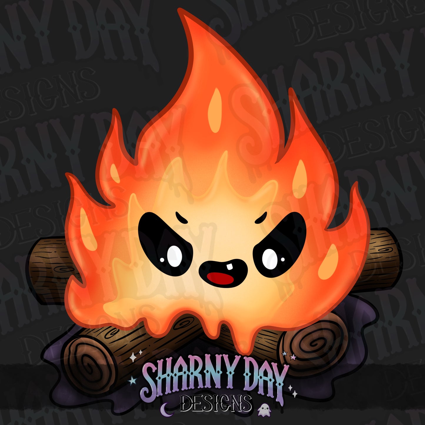 Creepy Campfire non-exclusive PNG
