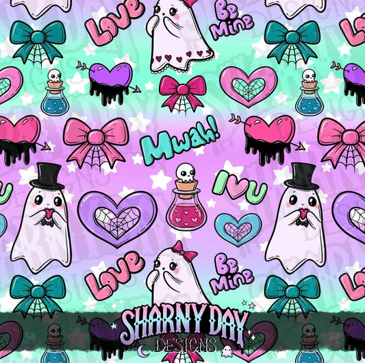 Ghosties Valentine Limited Seamless Pattern - PLUS FREE SUB