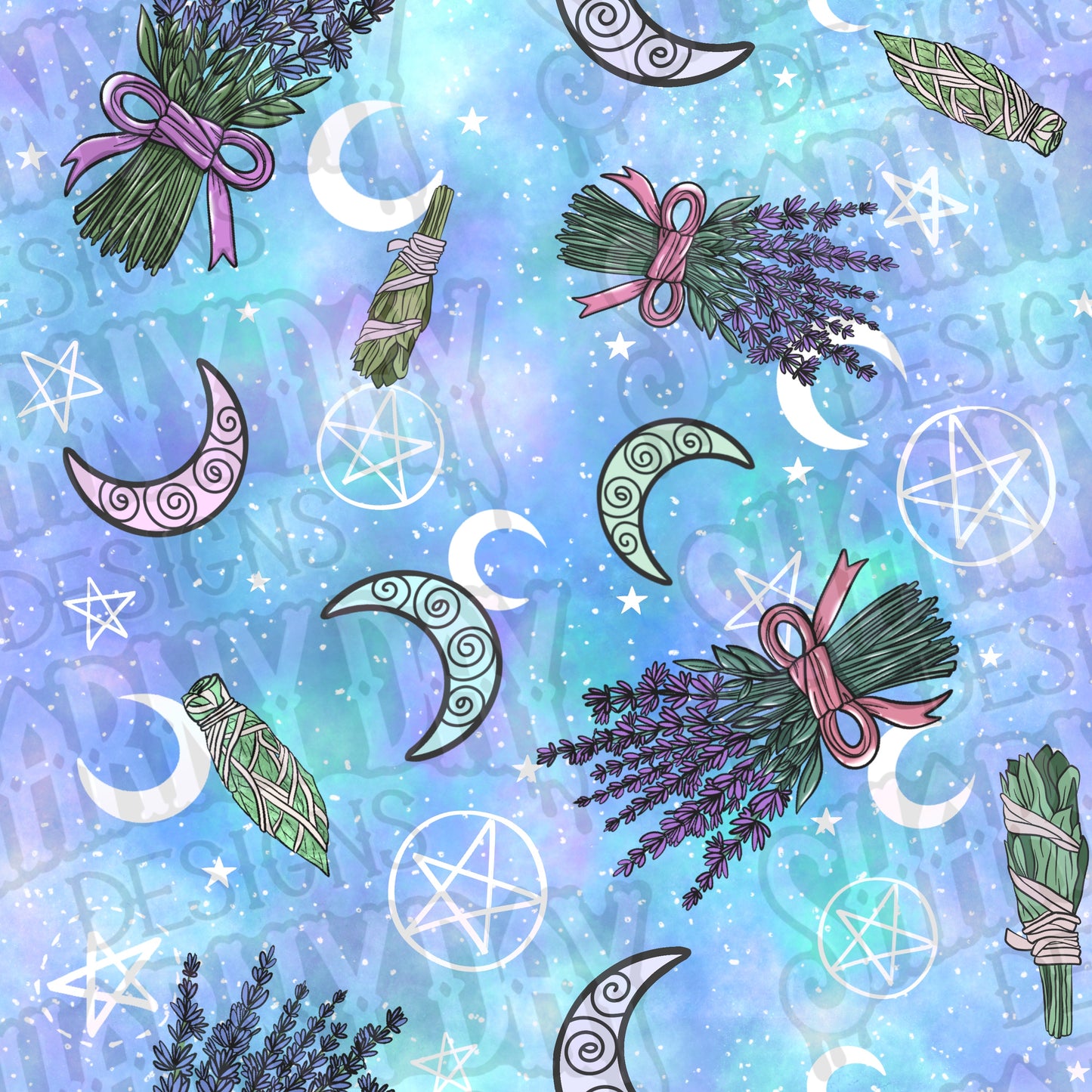 Harvest Moon Exclusive Seamless Pattern