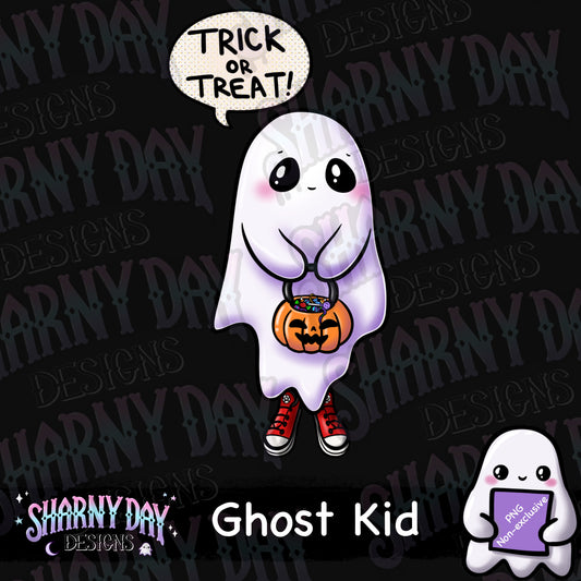 Ghost Kid non-exclusive PNG