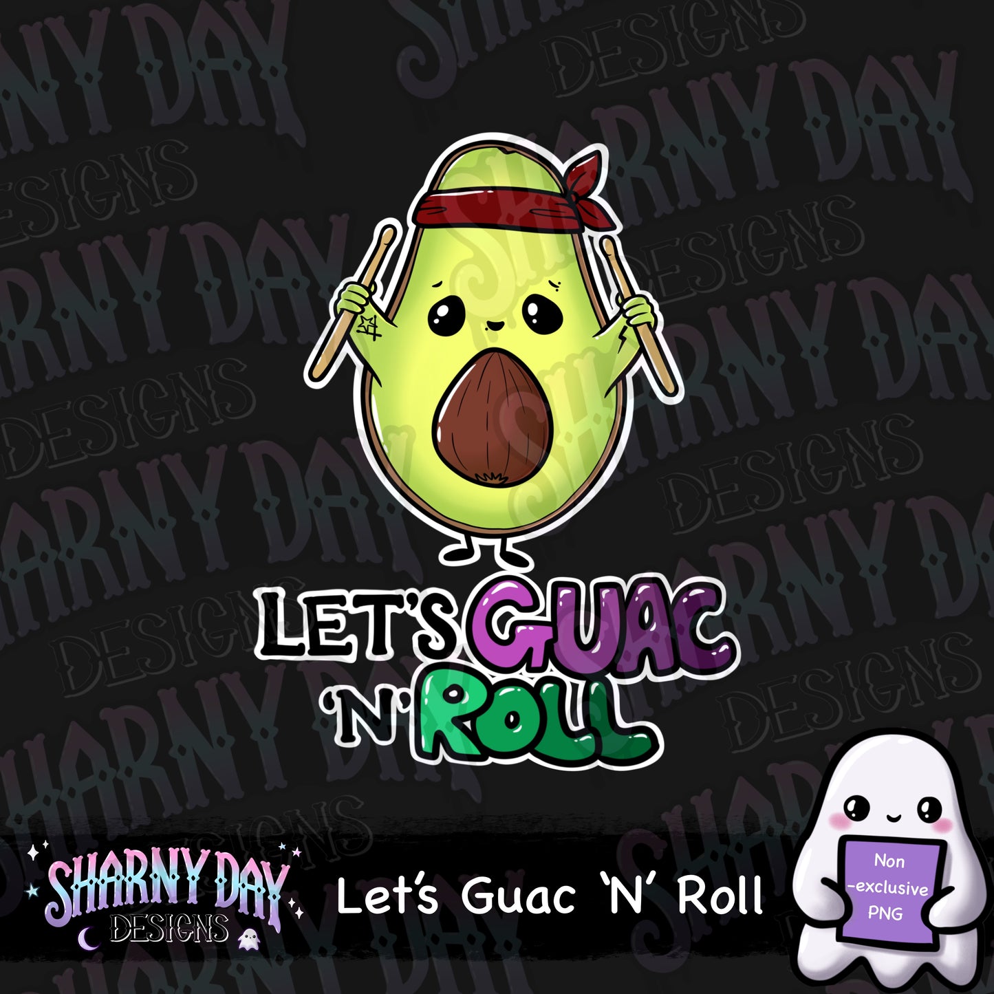 Let’s Guac ‘N’ Roll non-exclusive PNG