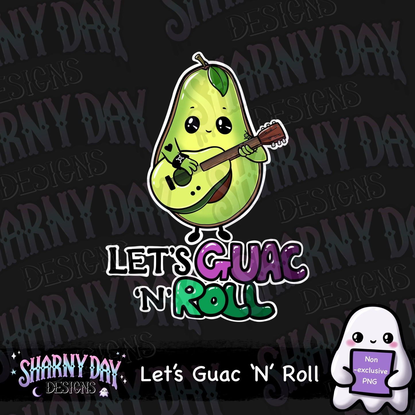 Let’s Guac ‘N’ Roll non-exclusive PNG