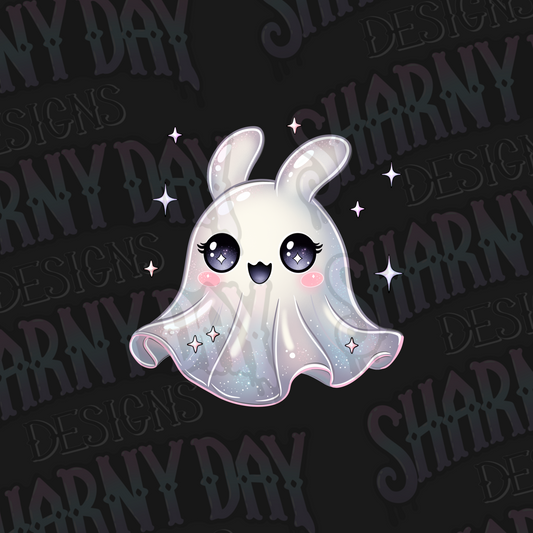 Kawaii Ghost Bunny non-exclusive PNG