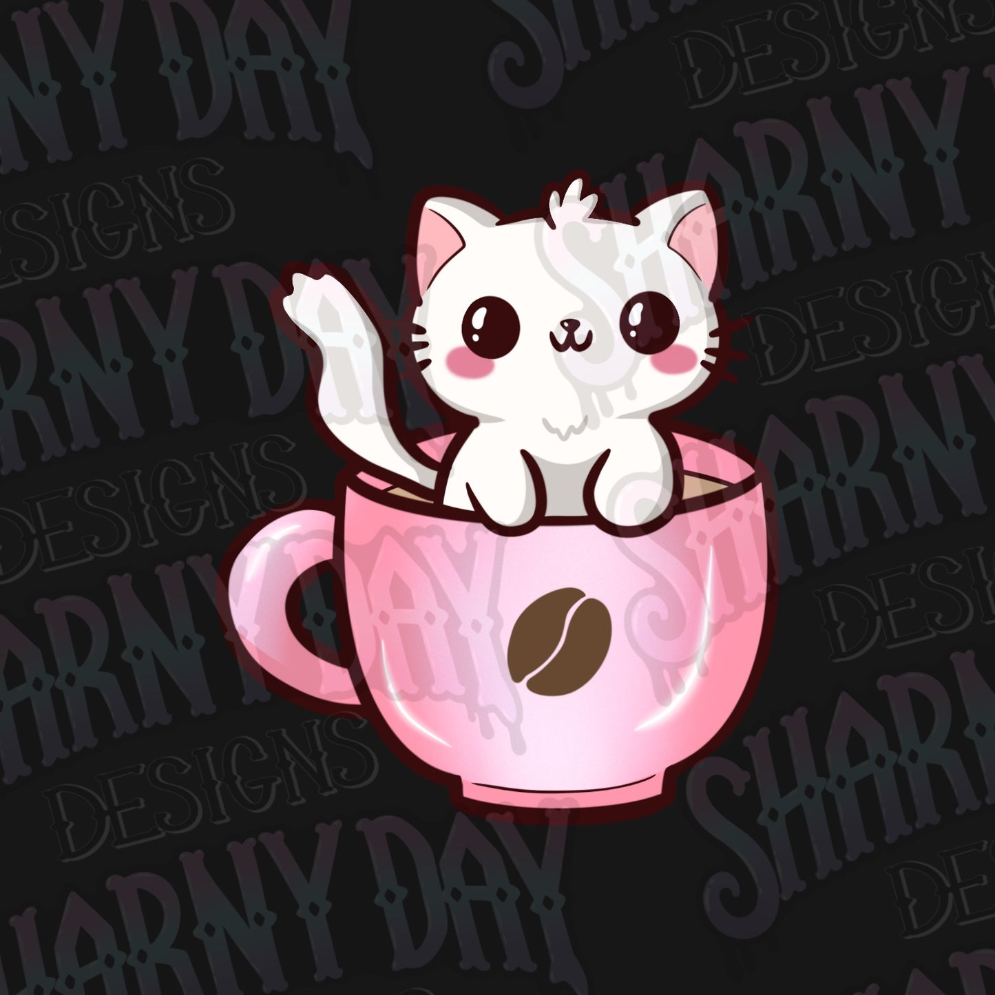 Cats in Cups non-exclusive PNG