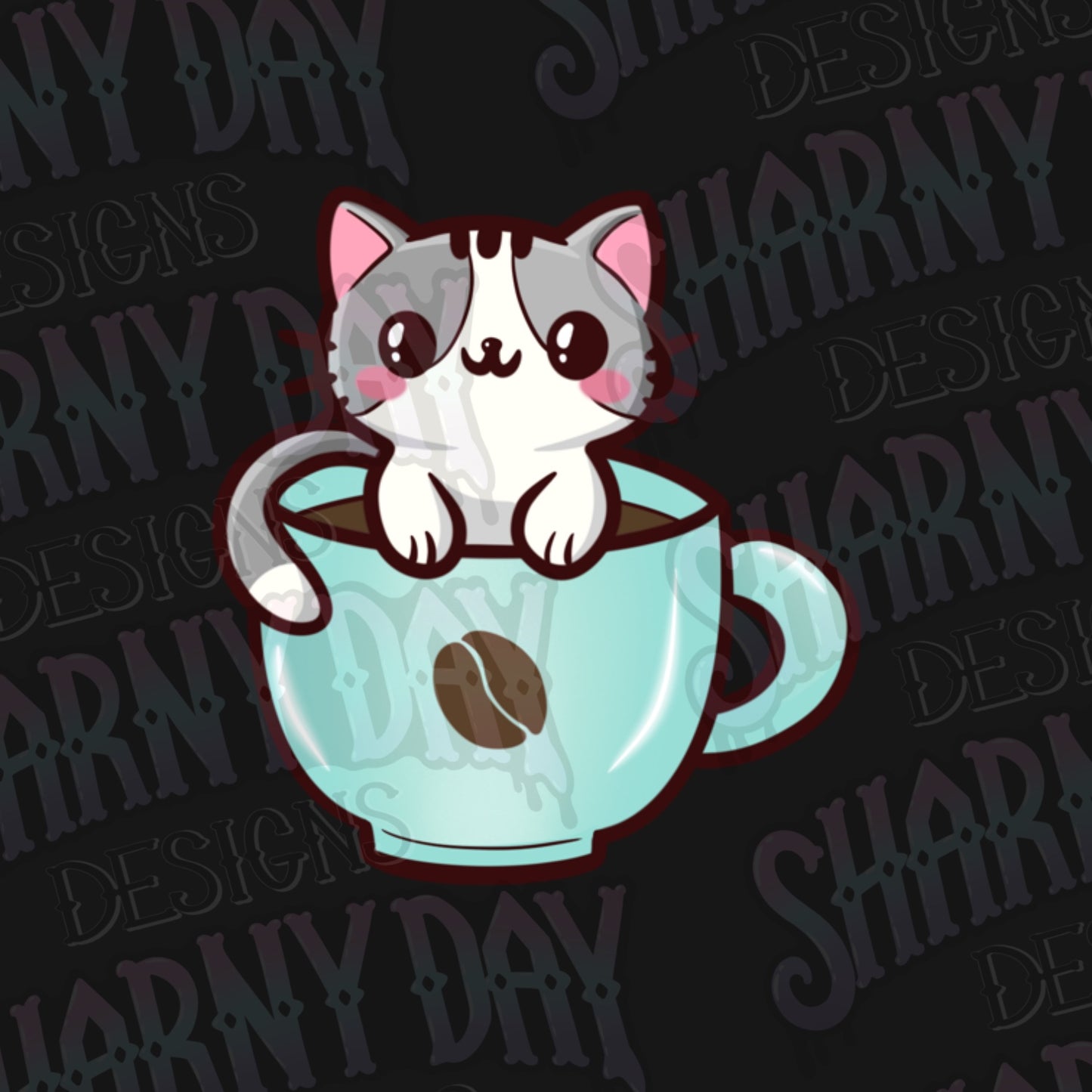 Cats in Cups non-exclusive PNG