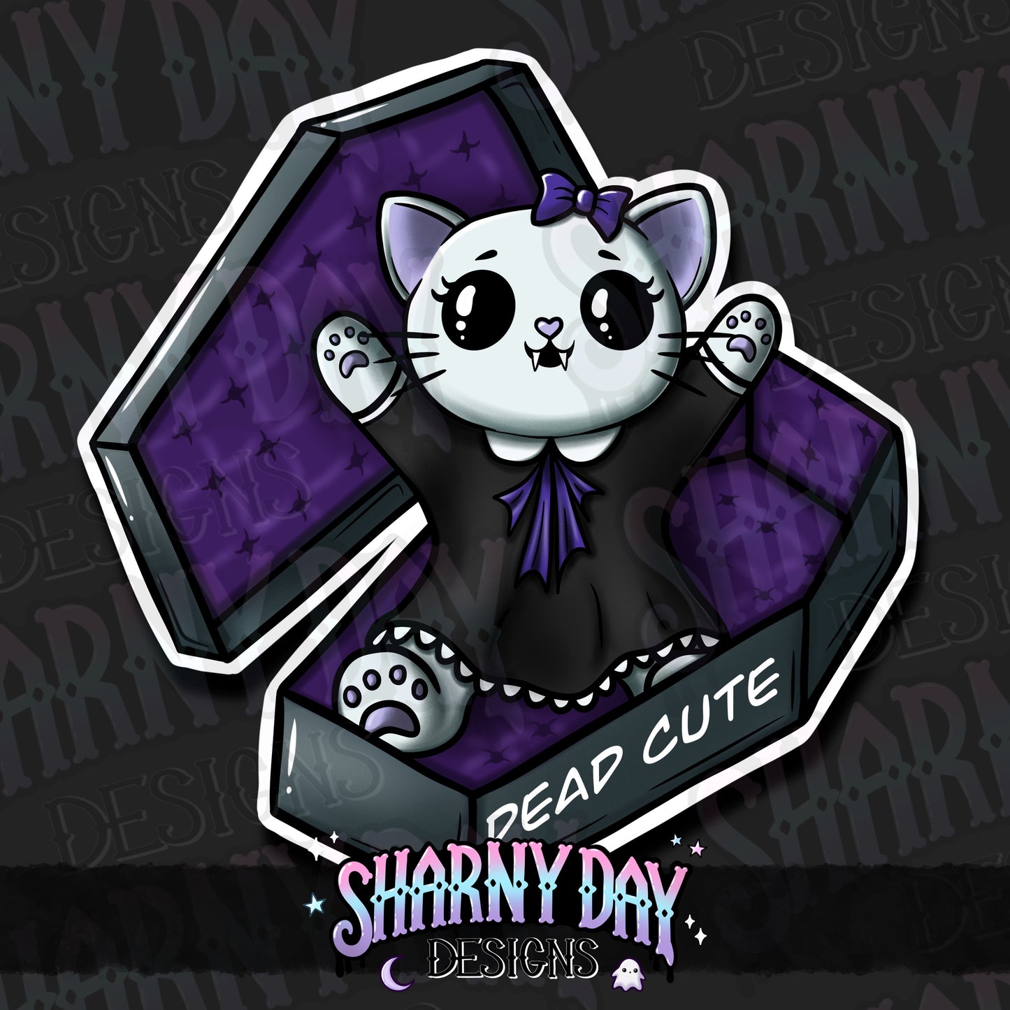 HEXTOBER - Coffin Kitty Sub non-exclusive PNG