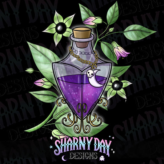 HEXTOBER - Belladonna non-exclusive PNG