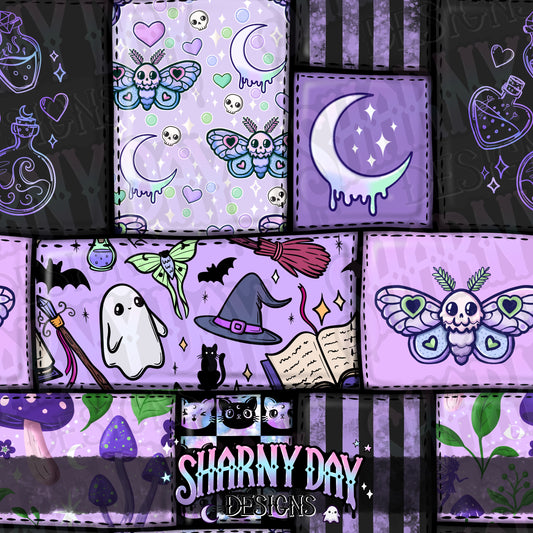HEXTOBER - Patchwork Magic non-exclusive Seamless Pattern Design