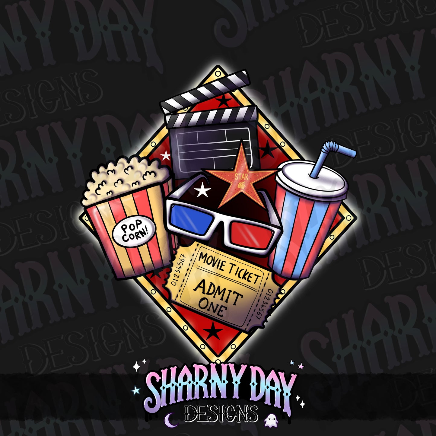 HEXTOBER - Movies non-exclusive PNG