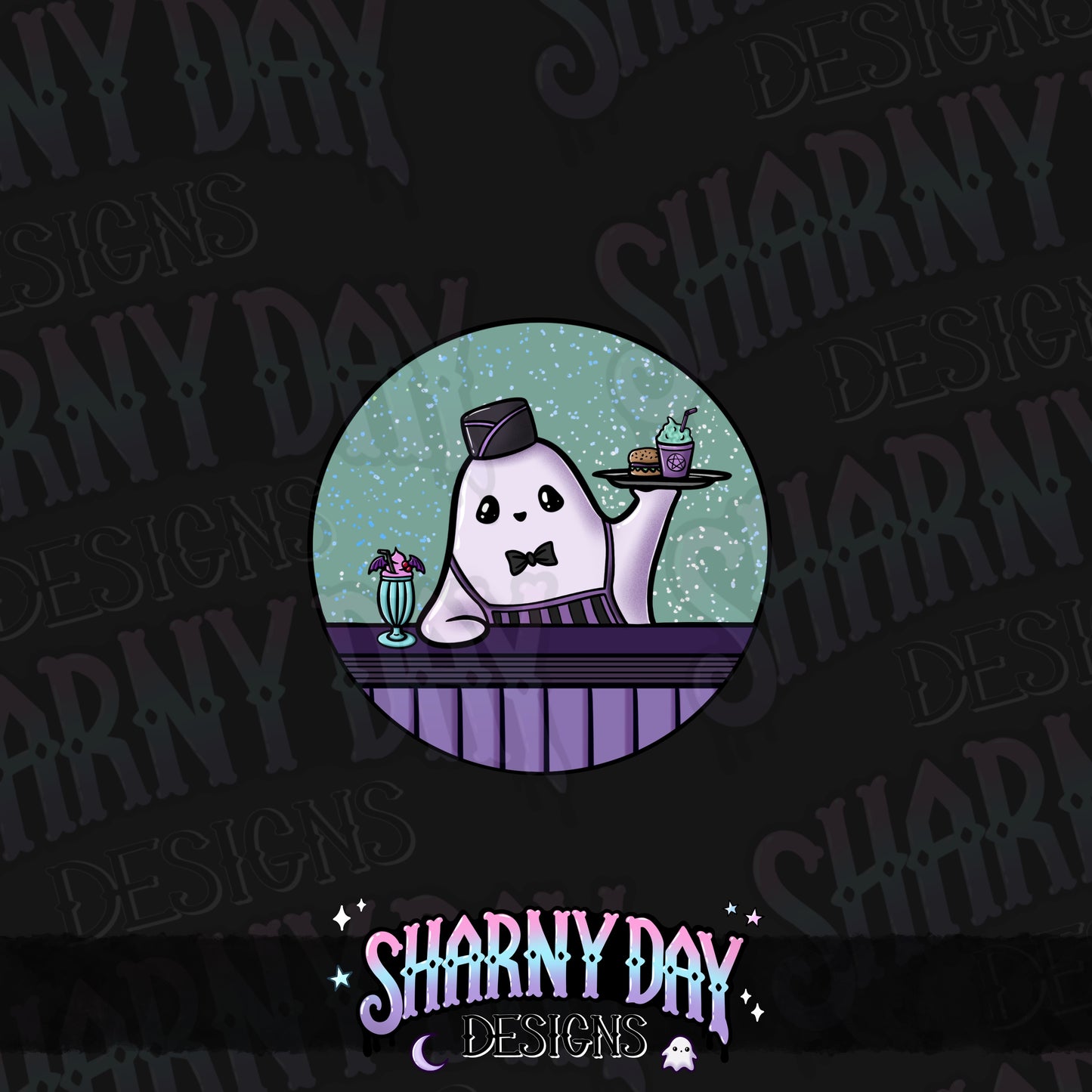 Haunted Diner non-exclusive PNG - 3 x files bundle