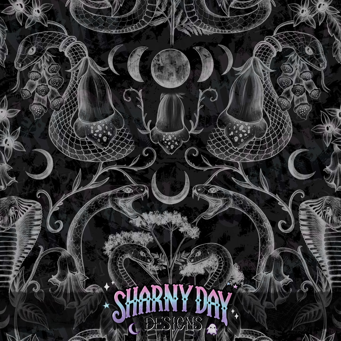 Poison Garden Limited Seamless Pattern