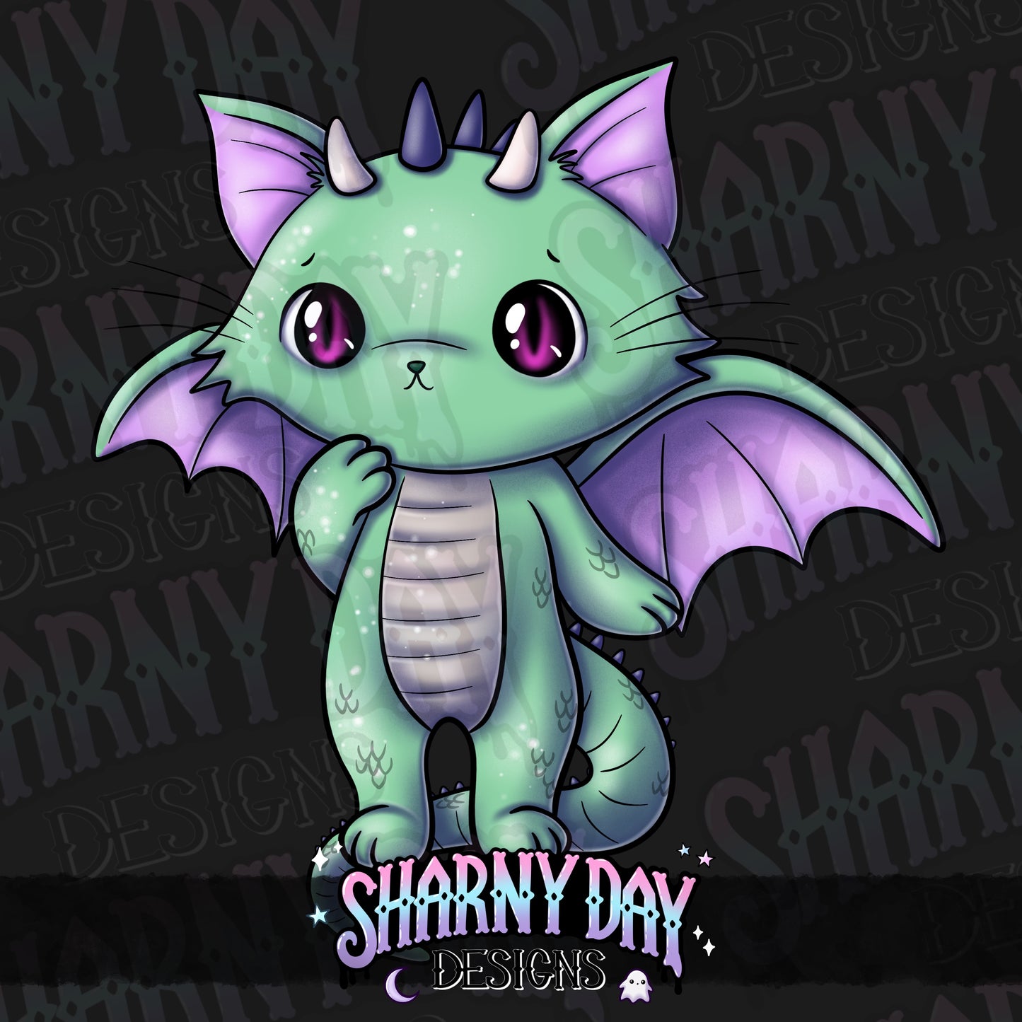Dragon Kitty non-exclusive PNG