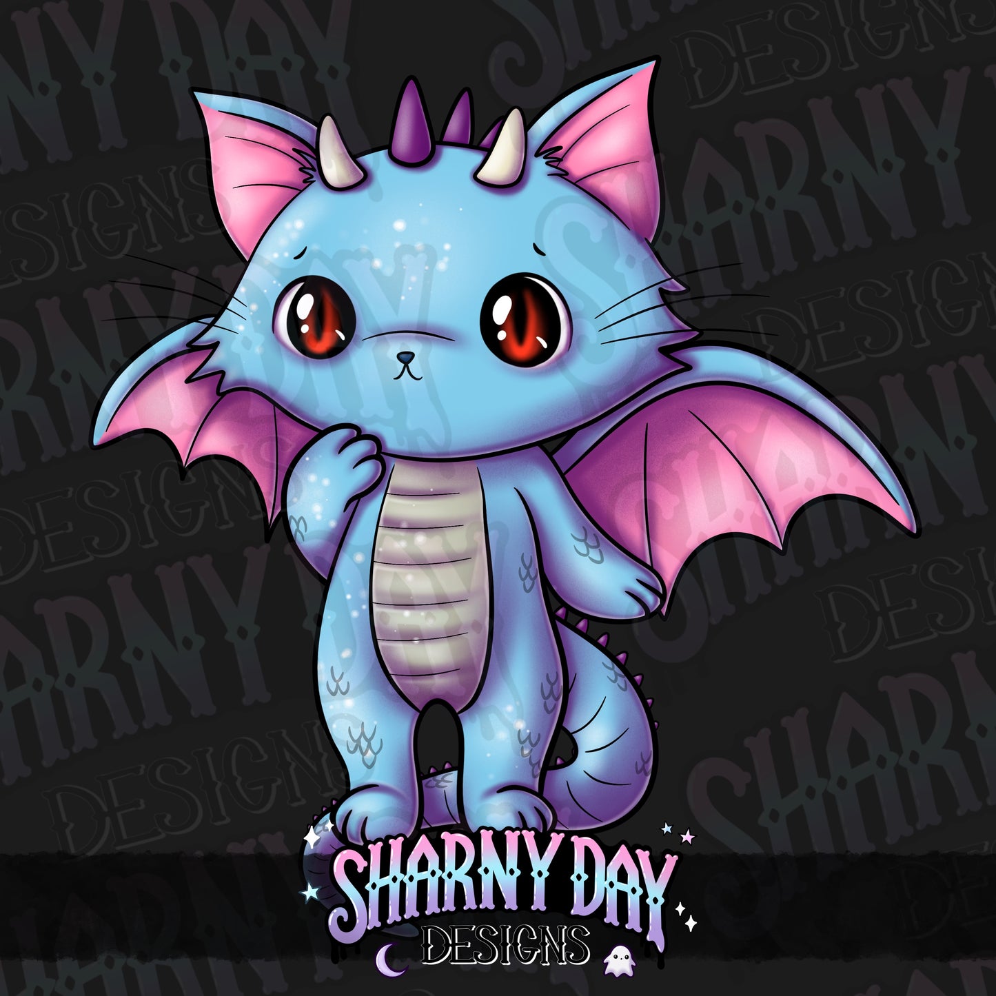Dragon Kitty non-exclusive PNG