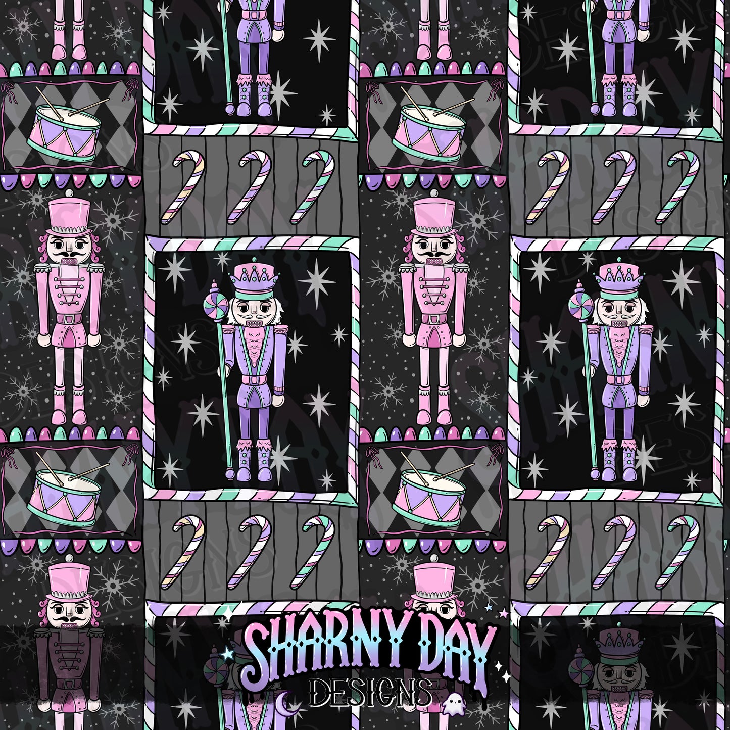 Nutcracker Limited Seamless Pattern