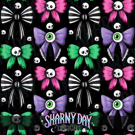 Spooky Bows - Limited Seamless Pattern